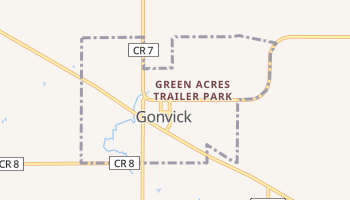 Gonvick, Minnesota map
