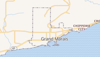 Grand Marais, Minnesota map