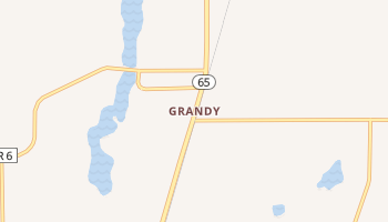 Grandy, Minnesota map