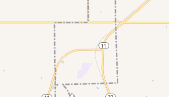 Greenbush, Minnesota map