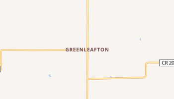 Greenleafton, Minnesota map