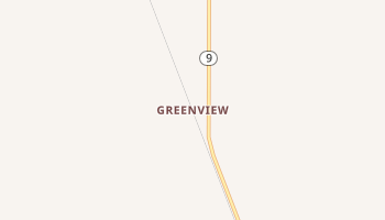 Greenview, Minnesota map