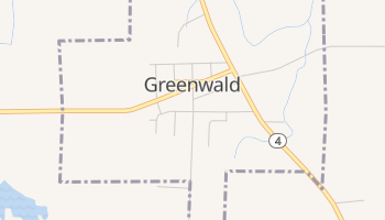 Greenwald, Minnesota map
