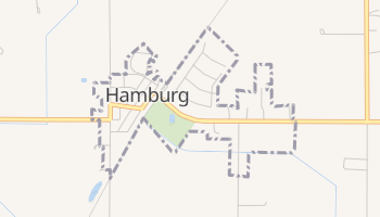 Hamburg, Minnesota map