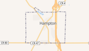 Hampton, Minnesota map