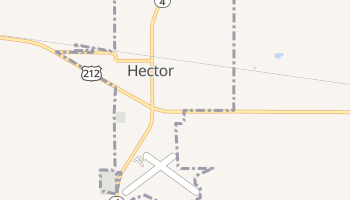 Hector, Minnesota map
