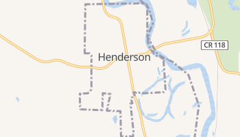 Henderson, Minnesota map