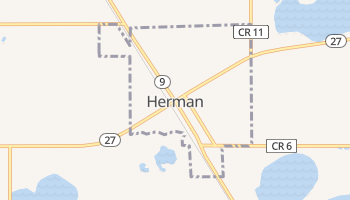 Herman, Minnesota map