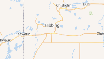 Hibbing, Minnesota map