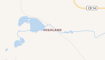 Highland, Minnesota map