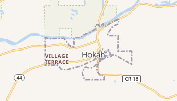 Hokah, Minnesota map