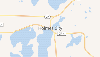 Holmes City, Minnesota map