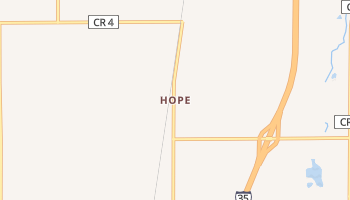 Hope, Minnesota map