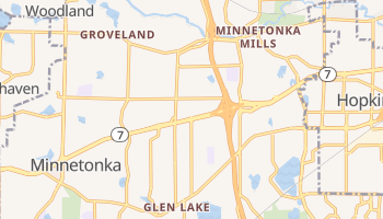 Hopkins, Minnesota map