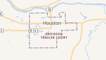 Houston, Minnesota map