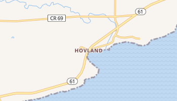 Hovland, Minnesota map