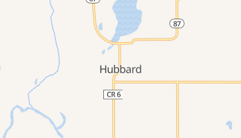 Hubbard, Minnesota map