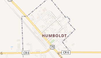 Humboldt, Minnesota map