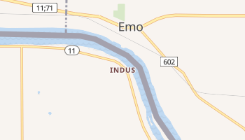 Indus, Minnesota map