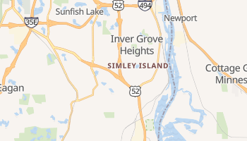 Inver Grove Heights, Minnesota map
