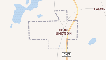 Iron Junction, Minnesota map