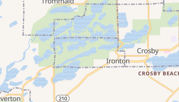 Ironton, Minnesota map