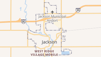 Jackson, Minnesota map