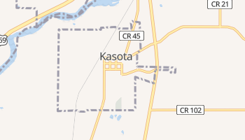 Kasota, Minnesota map