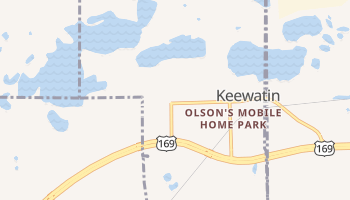 Keewatin, Minnesota map