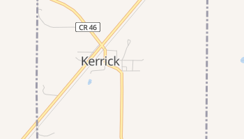 Kerrick, Minnesota map