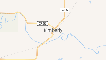 Kimberly, Minnesota map