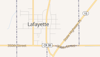 Lafayette, Minnesota map
