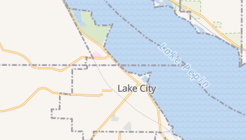 Lake City, Minnesota map
