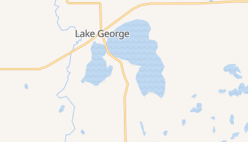 Lake George, Minnesota map