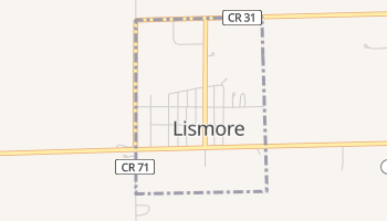 Lismore, Minnesota map