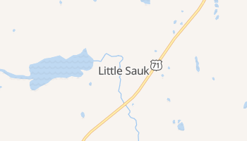 Little Sauk, Minnesota map