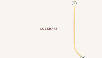 Lockhart, Minnesota map