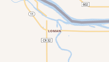 Loman, Minnesota map
