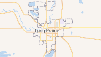 Long Prairie, Minnesota map