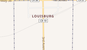 Louisburg, Minnesota map
