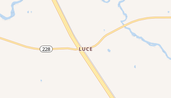 Luce, Minnesota map