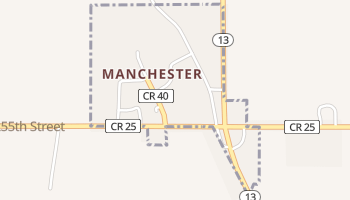 Manchester, Minnesota map