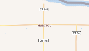 Manitou, Minnesota map