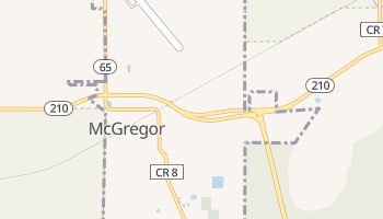 McGregor, Minnesota map