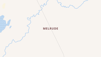 Melrude, Minnesota map