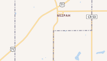 Mizpah, Minnesota map