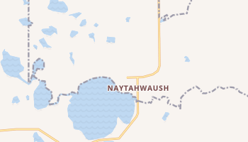 Naytahwaush, Minnesota map