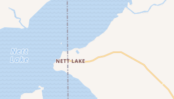 Nett Lake, Minnesota map