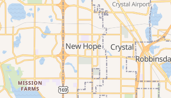 New Hope, Minnesota map