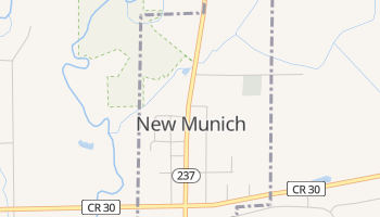 New Munich, Minnesota map